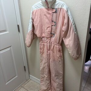 Obermeyer Ladies' Snowsuit in Pink & Cream size 4